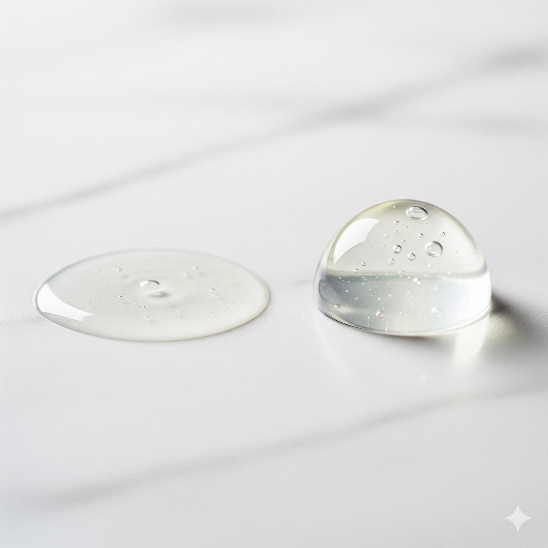 So sánh kết cấu giữa gel bôi trơn hậu môn gốc nước và gốc silicone, giúp người dùng lựa chọn loại phù hợp nhất.